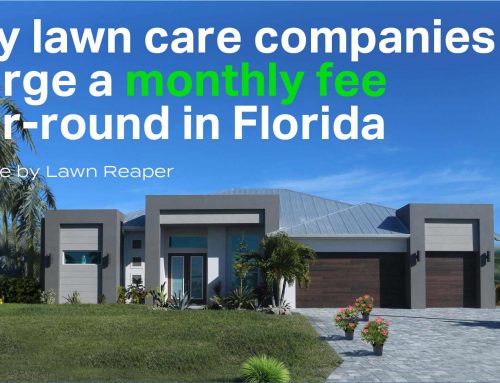 Why lawn care companies charge a monthly fee year-round in Florida